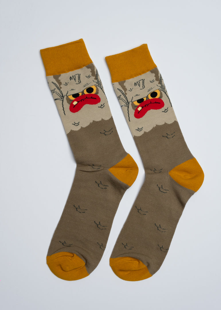 Halloween scary monster socks