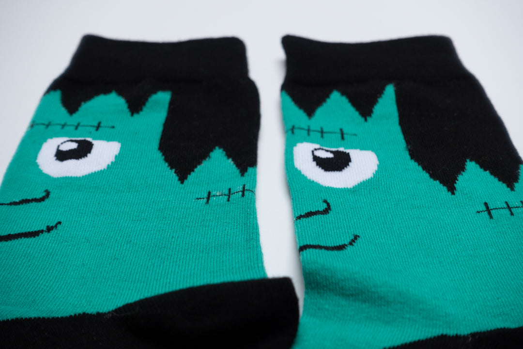 Halloween Frankenstein socks