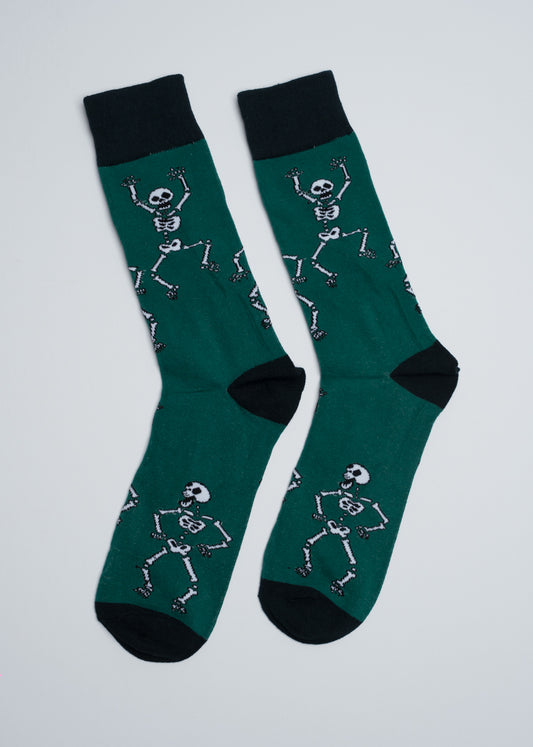 Halloween skeleton socks