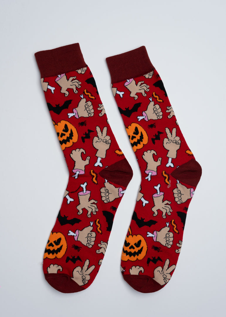 Halloween spooky socks