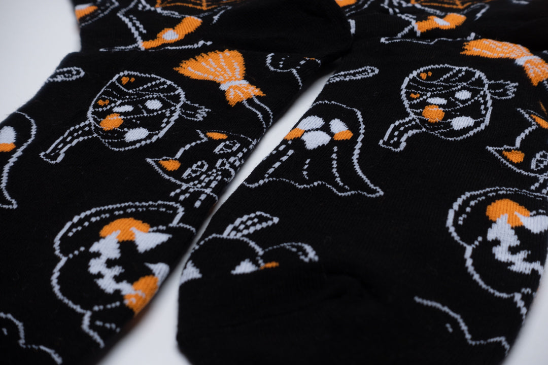 Halloween icons socks