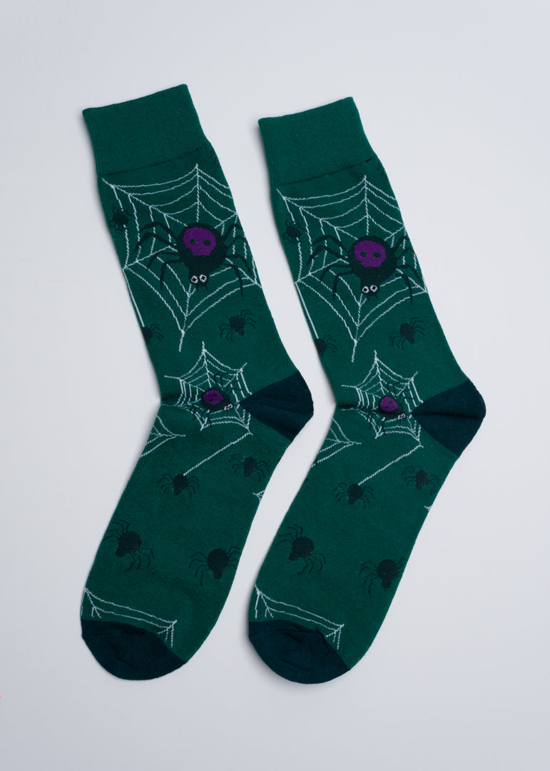 Halloween spider socks