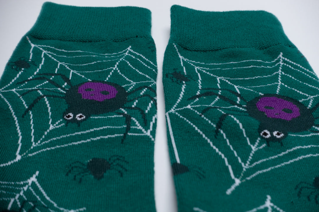 Halloween spider socks