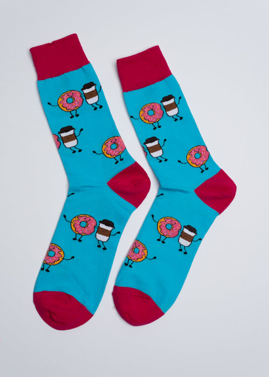 Funny Donuts and coffee socks