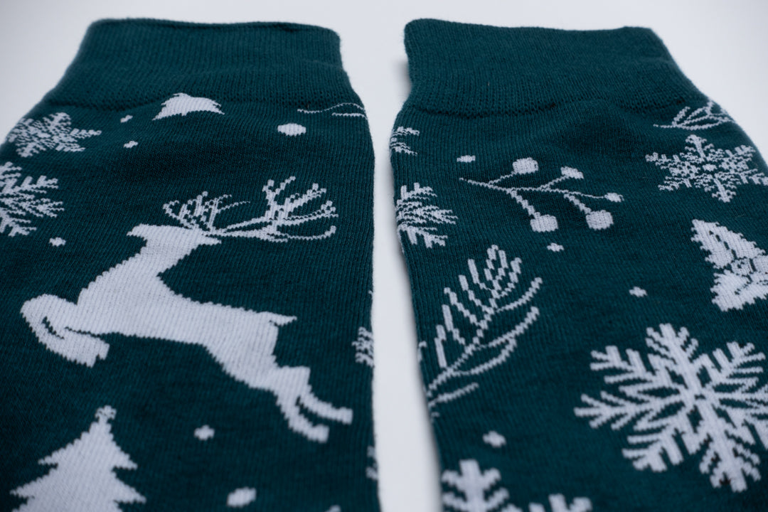 Christmas theme socks