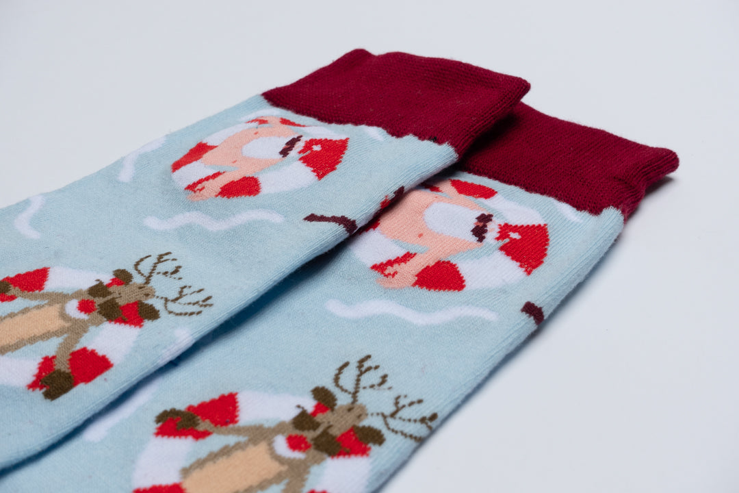 Santa Claus summer socks