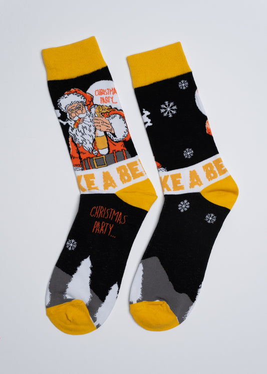 Party Santa Claus socks