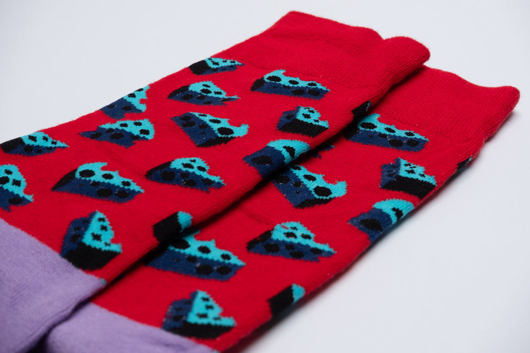 Blue cheese socks