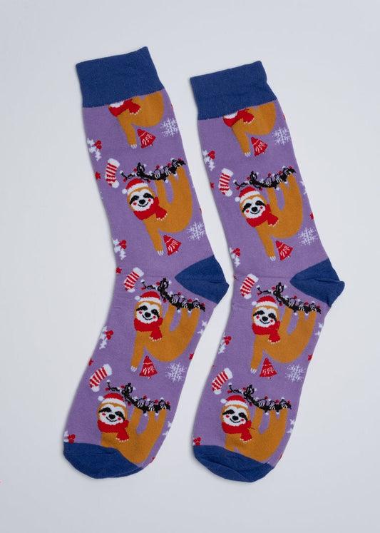 Christmas lazy socks
