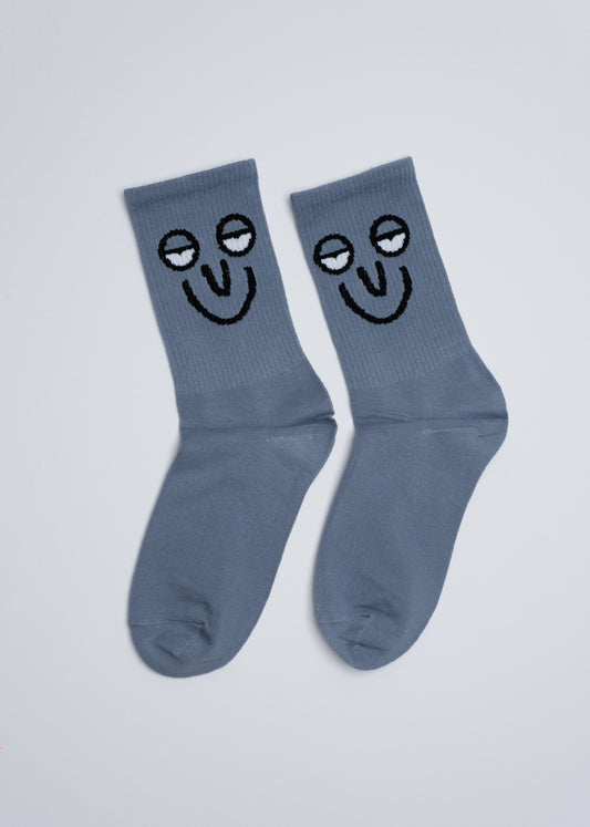 Relaxed face socks