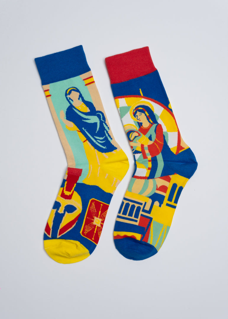 Catholic religion socks