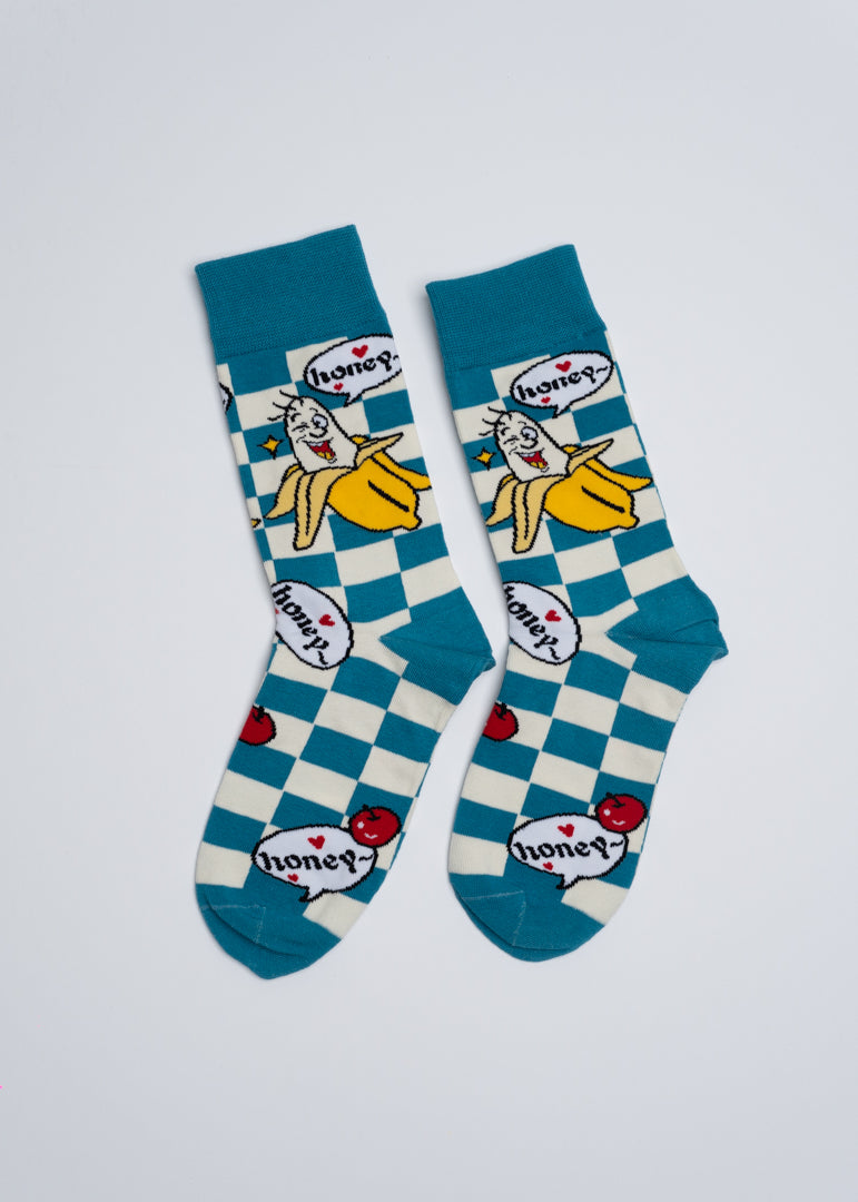 Friendly bananas socks