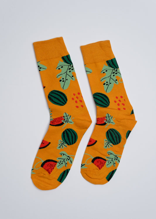 Watermelon fall socks