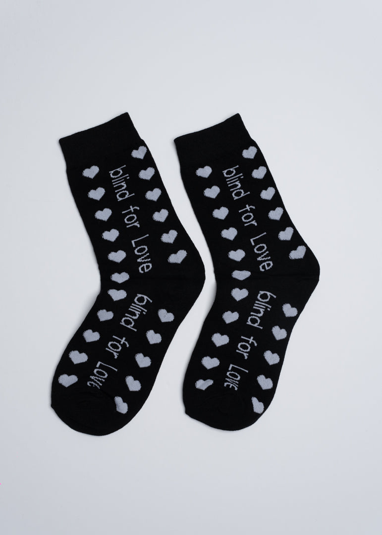 Blind for love socks (Black)