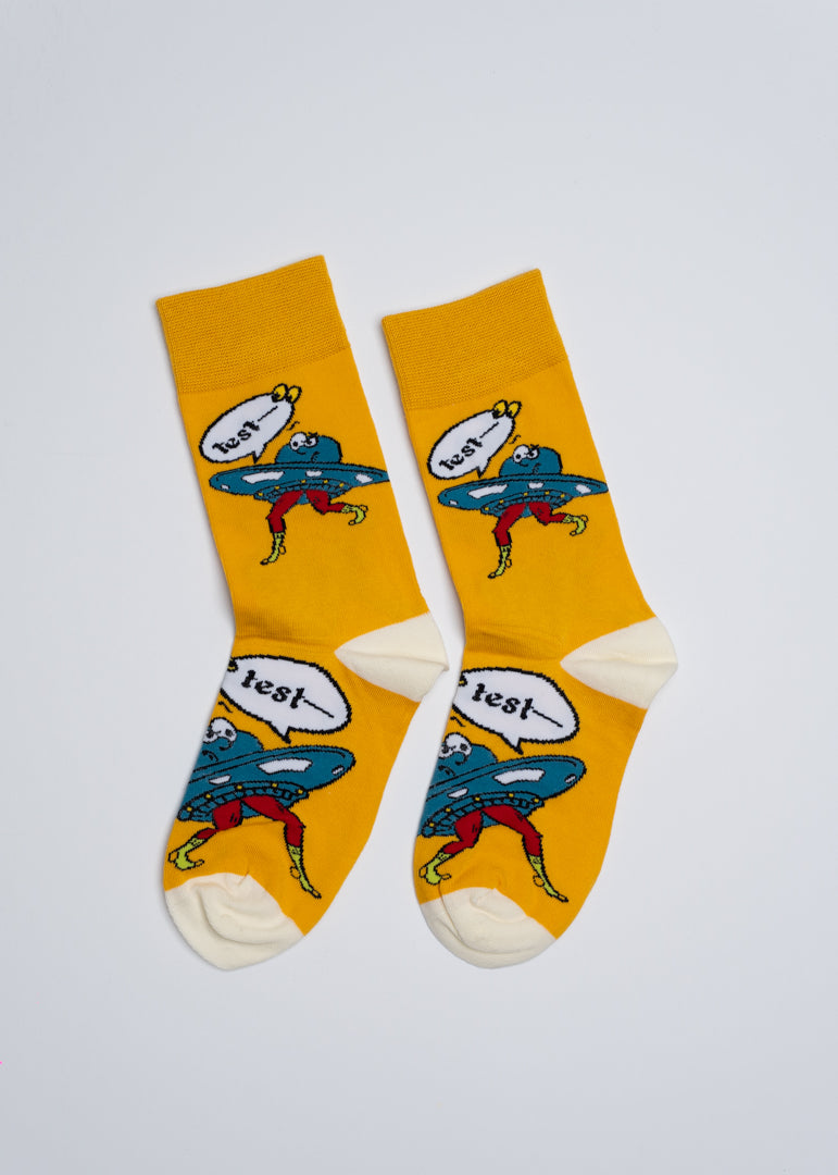 Silly UFO socks