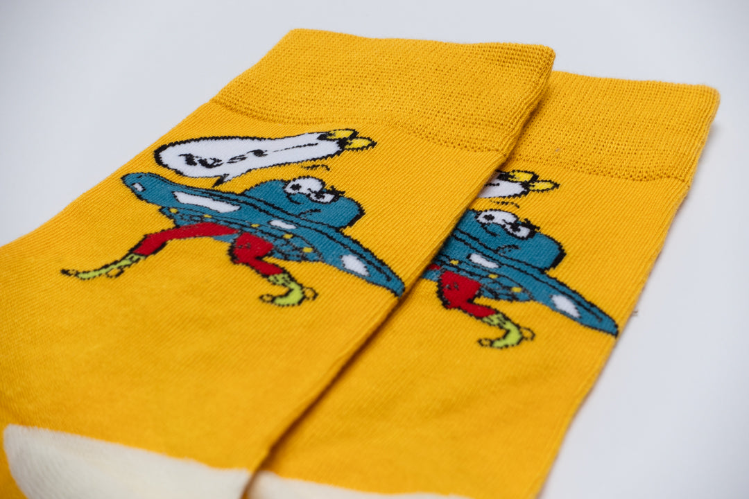 Silly UFO socks